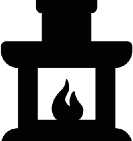 black Fireplace 